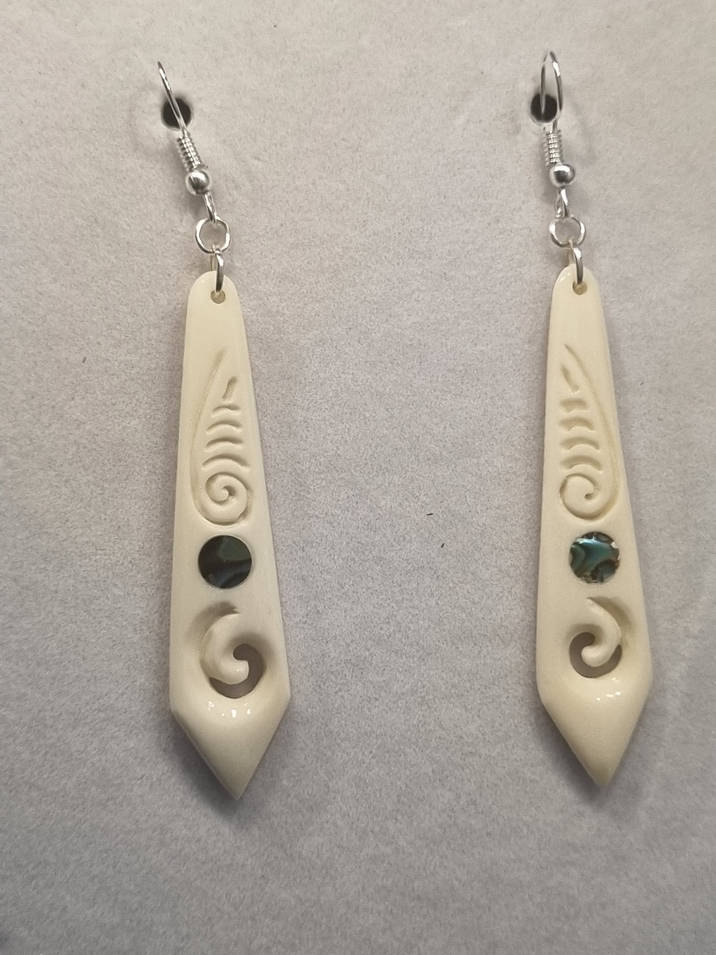 Bone earrings (small)
