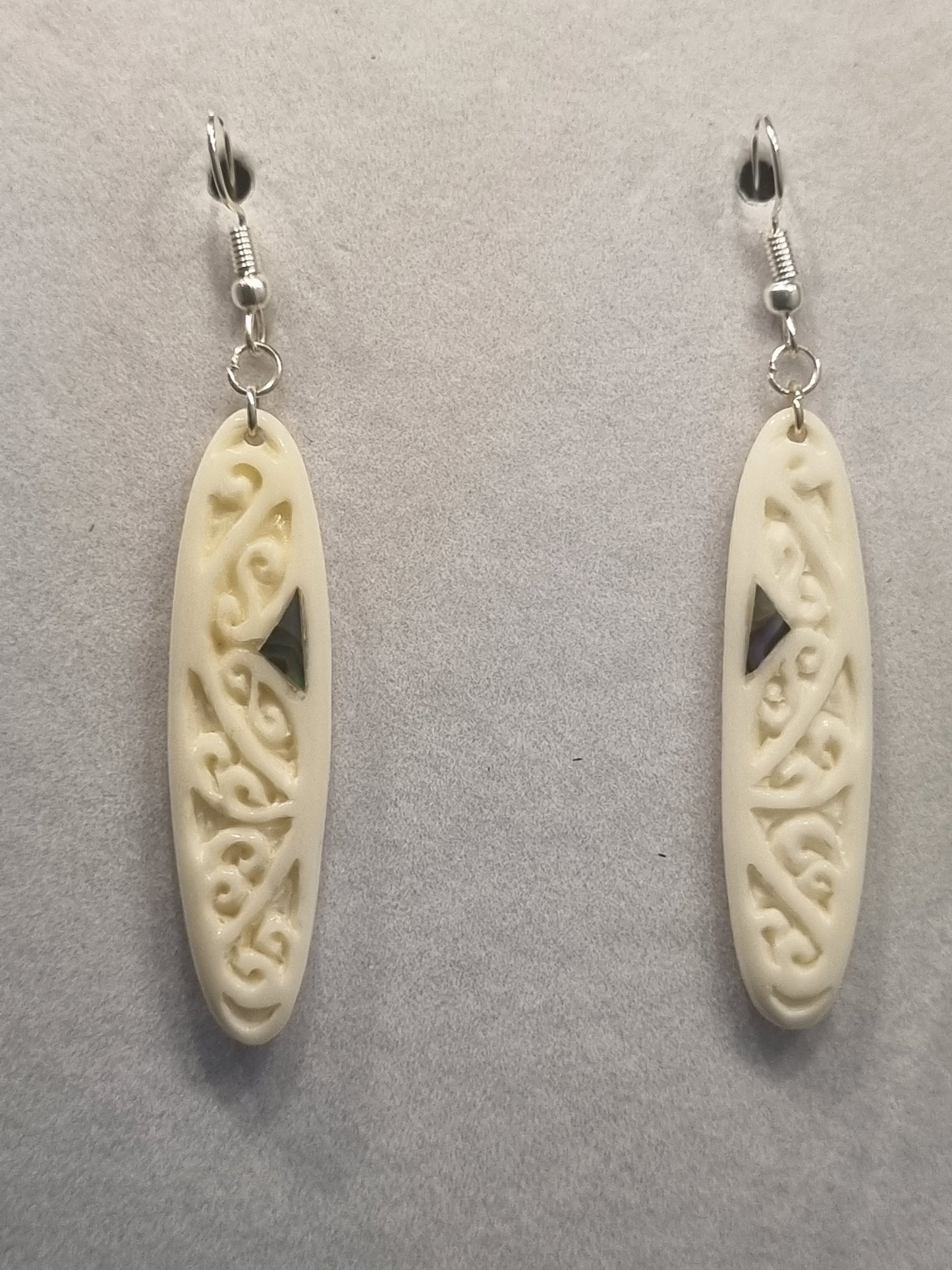 Bone earrings (small)