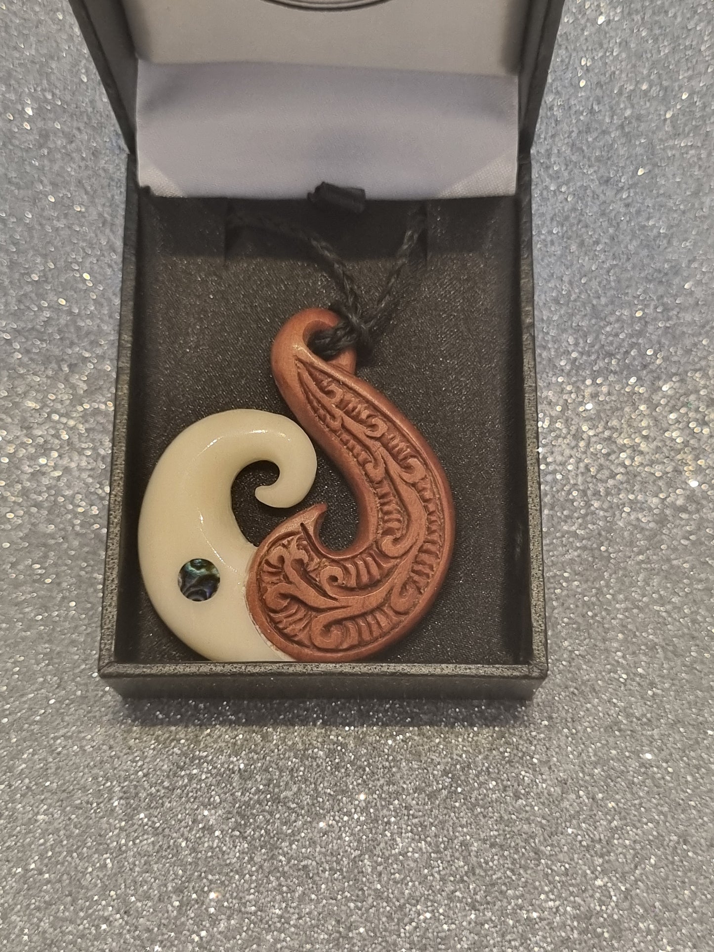 Hei Matau Bone/Wood Carving (Small)