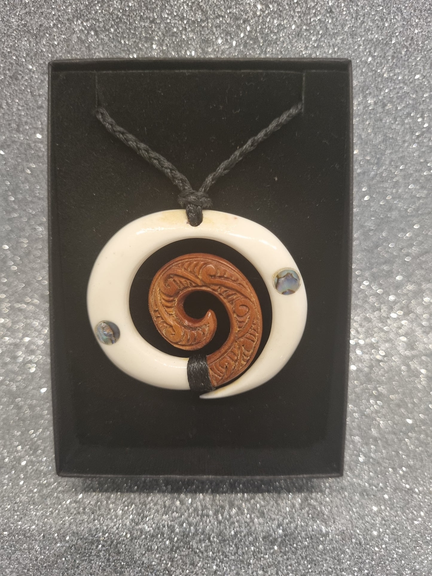 Koru Bone/Wood Carving (Medium)