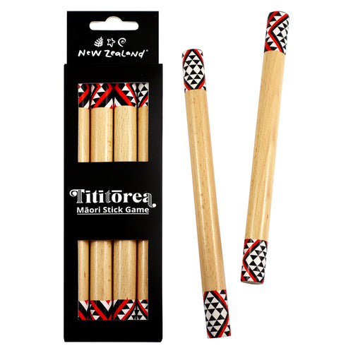 NZ Ti Rakau Game Set incl. 4 sticks