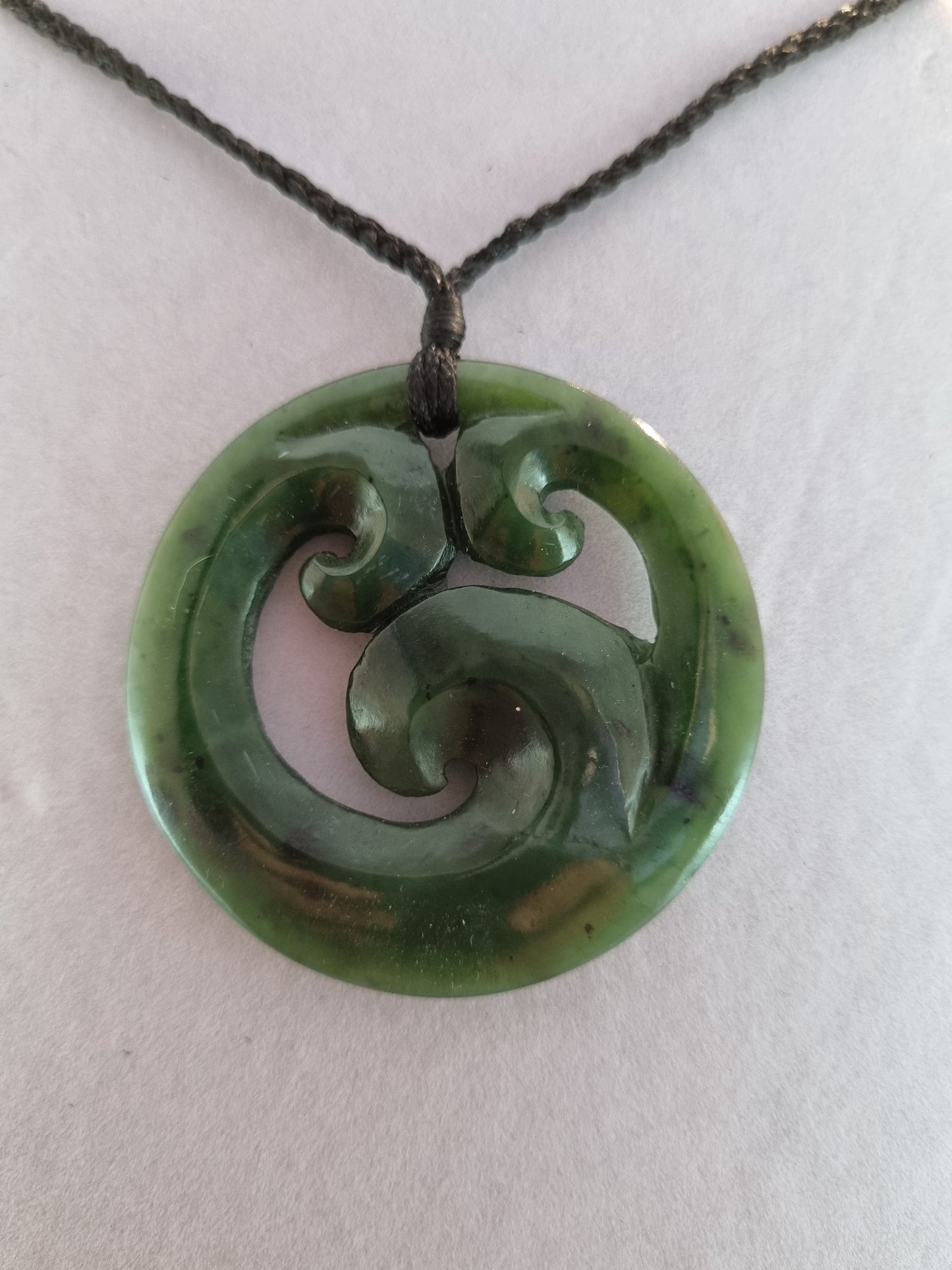 Triple Koru Pounamu