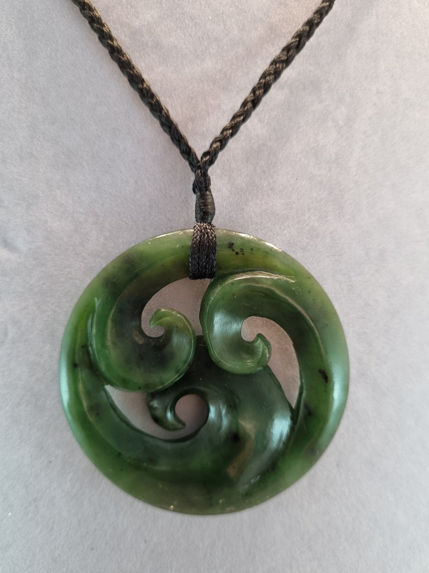 Triple Koru Pounamu